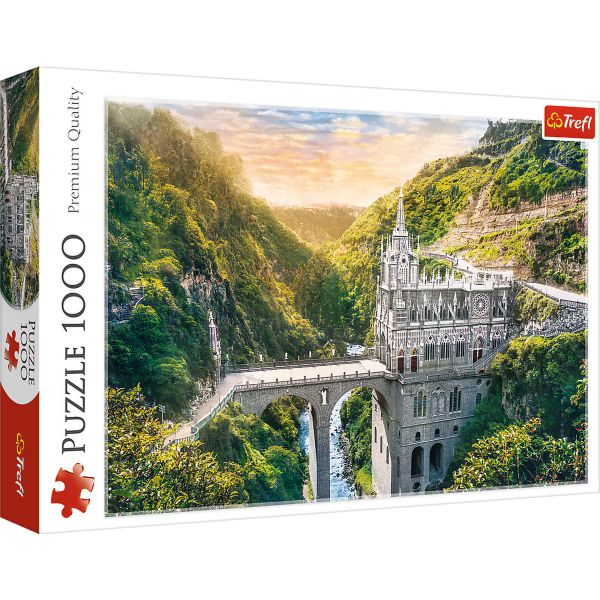 Trefl 1000pc - Las Lajas Sanctuary, Colombia