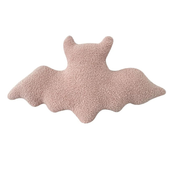 Halloween Bat Plush Pillow Bat Modeling Pillow Pink