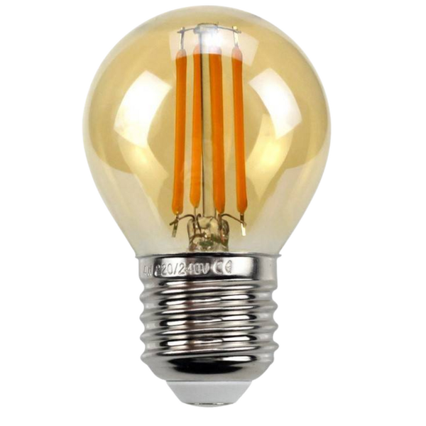 WHL&amp;E B3-05 4W G45 Filament Bulb E27 3000K