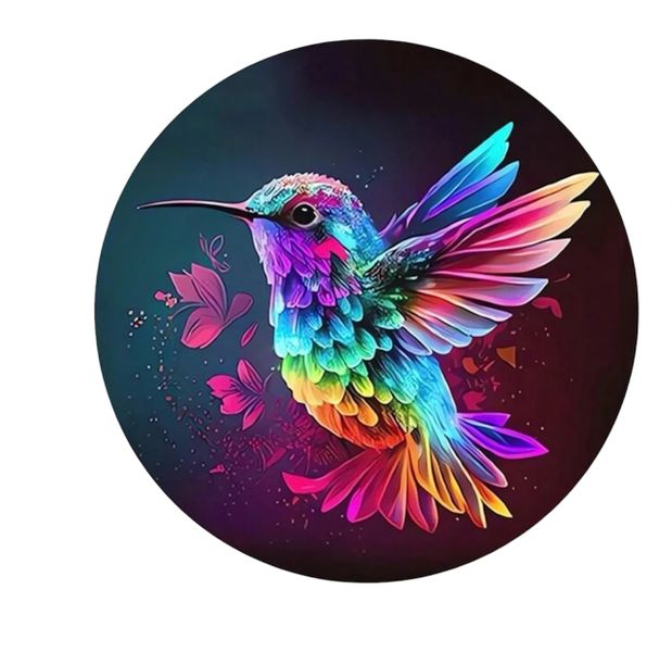 Cute Mouse Pad, Round Office Desk Mouse Pad
