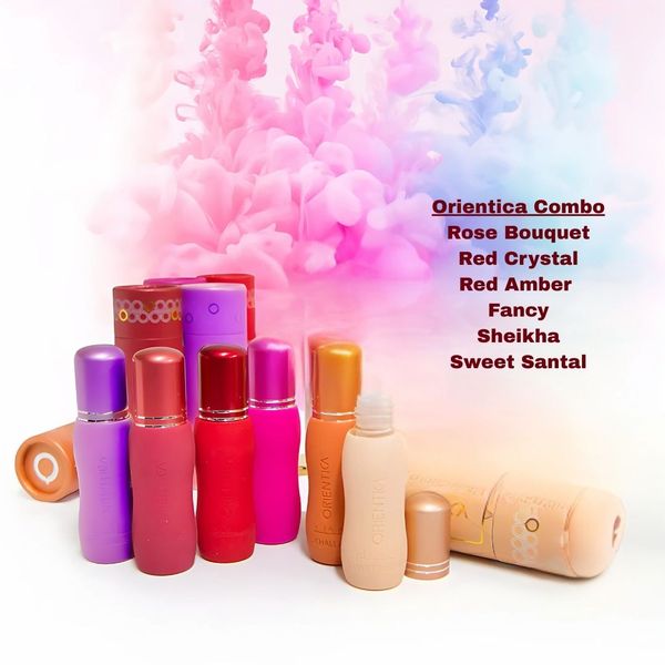 Timeless Femme Concentrated Perfume Oil Gift Set | 6x6ml Roll-On Oils