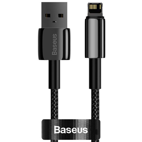 Baseus 2.4A Tungsten Gold Fast Charging USB Type-A to Lightning Cable