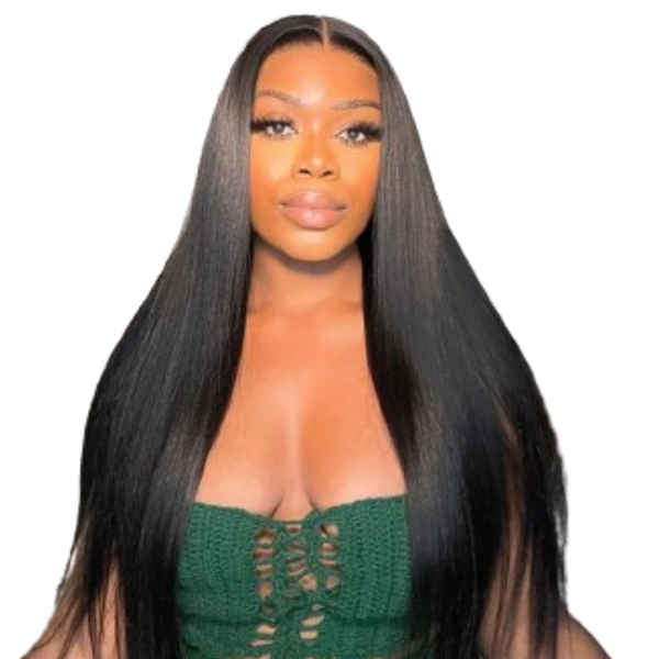 Full Frontal Brazilian Hair Wig, 13x4 Straight Frontal Hair Wig.