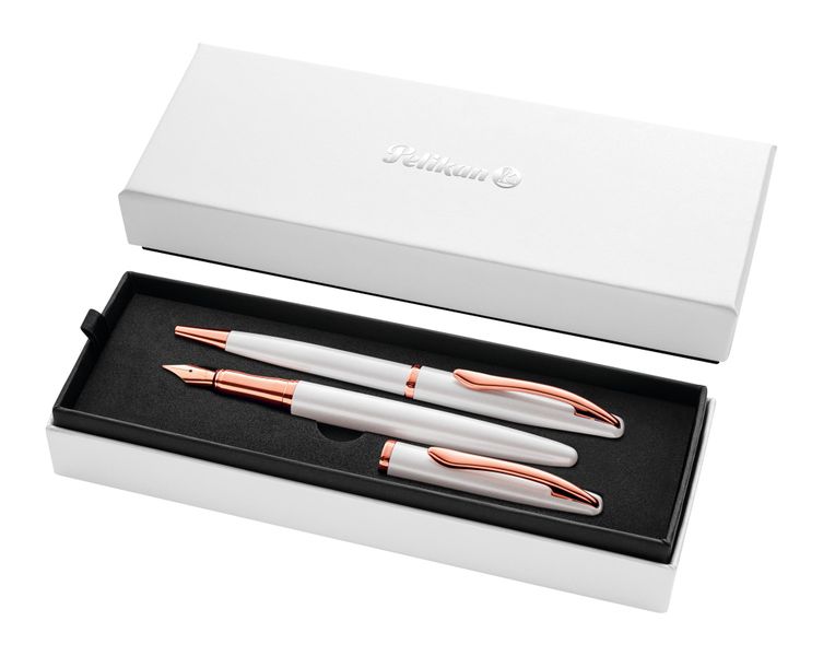 Pelikan fountain &amp; ballpoint pen Jazz Noble Elegance Pearl