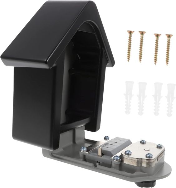 4 Password Key Box for Hiding Keys Outdoors with Screws