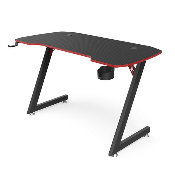 Pro Gamer Gaming Desk / Table Red Borders B-2872