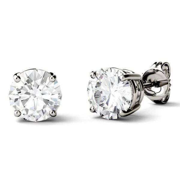Stunning Stud Earrings - Cubic Zirconia Gem