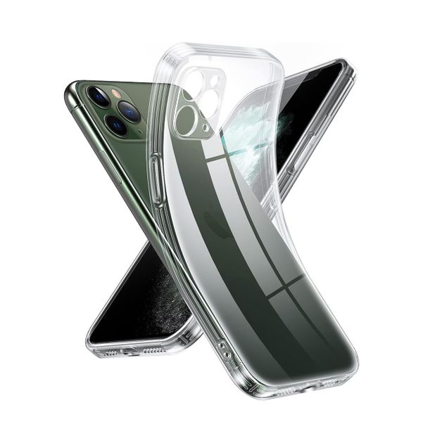 Anti-Yellowing Crystal Clear Back casemCompatible with Iphone 11promax