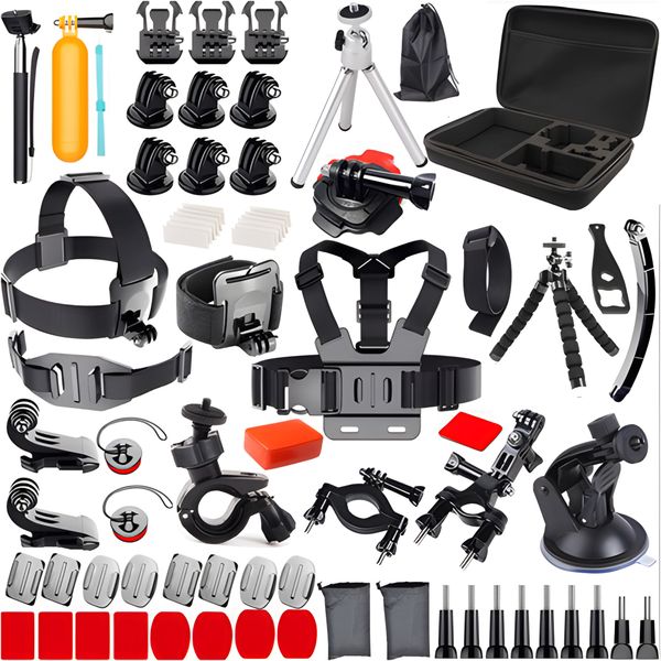 120 in 1 Action Camera Accessories Kit Compatible with GoPro Hero 9/8/7