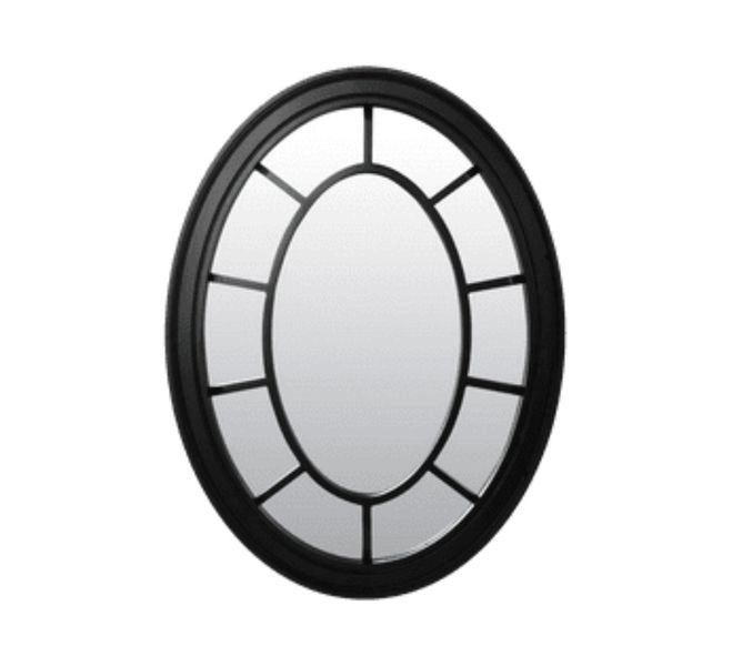 Chic Sydney Mirror - Black - 450 x 600 x 25mm