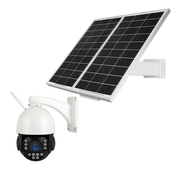 Solar 4G IP Camera - 60W Solar Security System + Battery