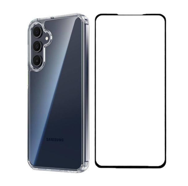 TPU Clear Phone Case &amp; Screen Protector Combo Compatible with Samsung Galaxy A04E