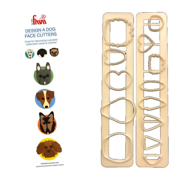 FMM Design-a-Dog Shaped Icing Cutter for Biscuit and Cake Decorating