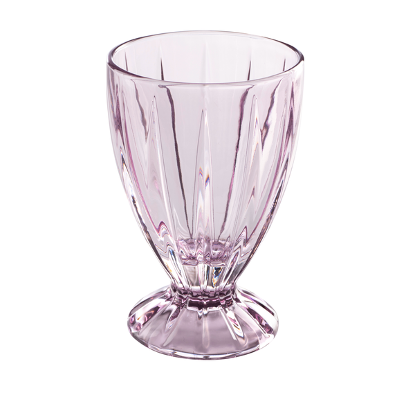 JENNA CLIFFORD - Water Goblet Pink Set of 4 in a Gift Box