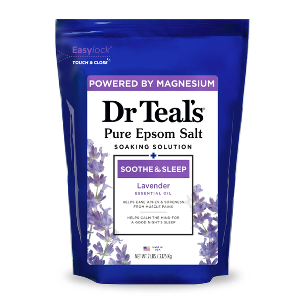 Dr Teals Epsom Salt 3.175kg- Lavender