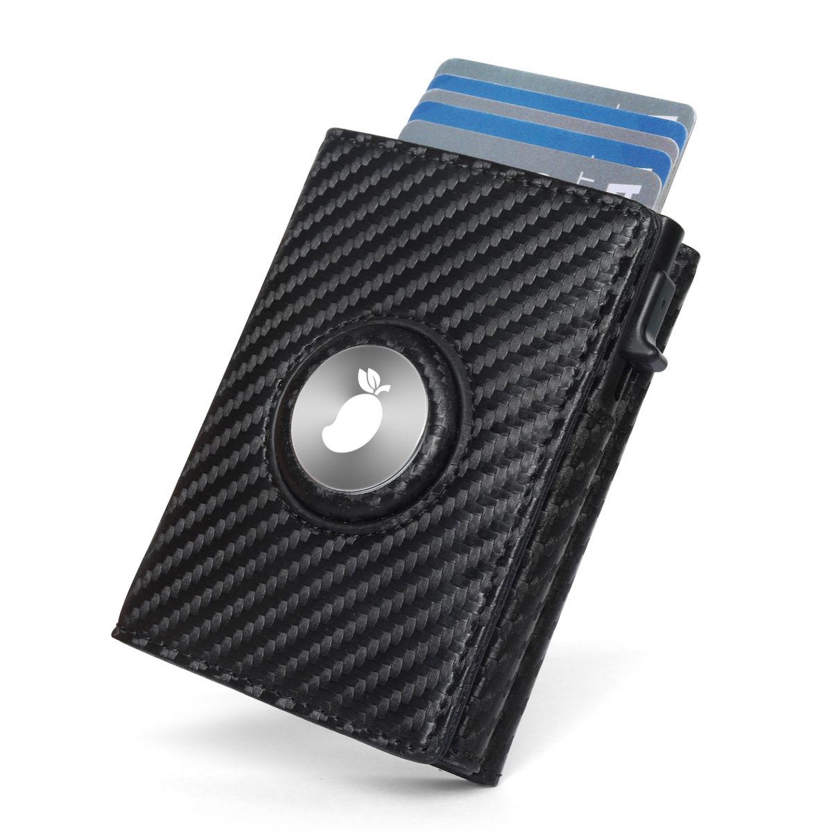 Pop Up Card Holder RFID With Quick Access Double Pouch