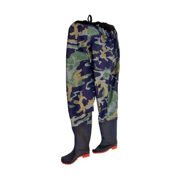 Waders Fishing Pants with Elastic Waist Outdoor Fishing Wader Pants