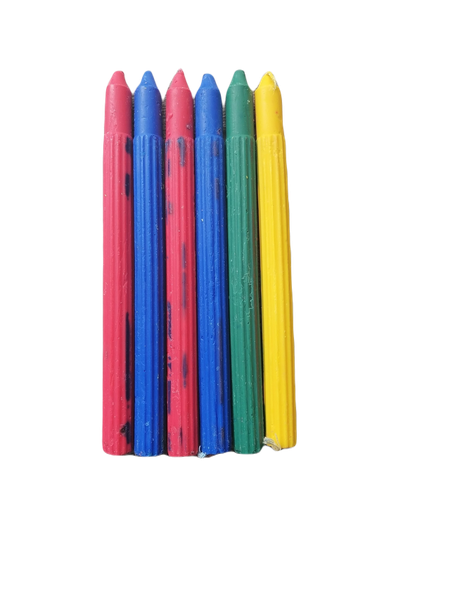 Multicolour Candles - 6 Piece