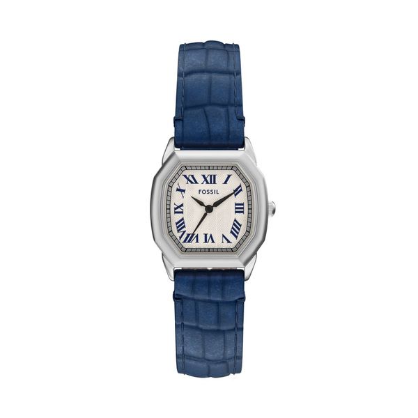 Fossil - Harlow 3-Hand Croco Leather Watch - ES5425 - Navy