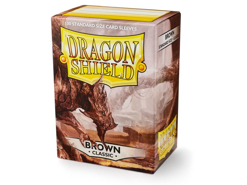 Dragon Shield Classic Brown Sleeves
