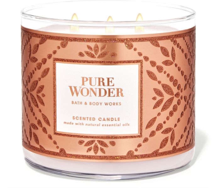 Bath &amp; Body Works Pure Wonder 3-wick Scented Candle (Parallel Import)