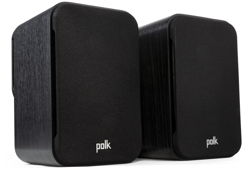 Polk Signature Elite ES10 Wall-Mountable Surround Speakers (Pair) - Black