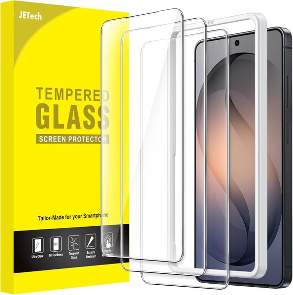 JETech Screen Protector Compatible with Samsung Galaxy S26 Plus - 3 Pack