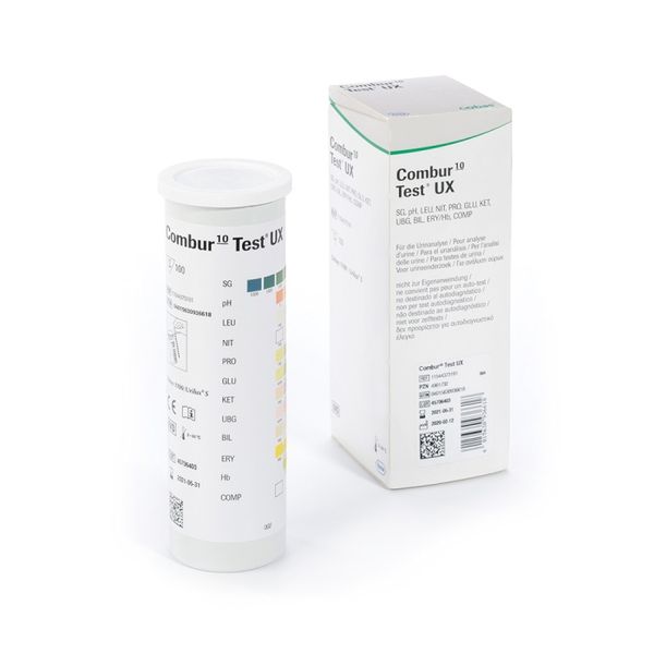Combur 10 Ux Urine Test Strips 100's