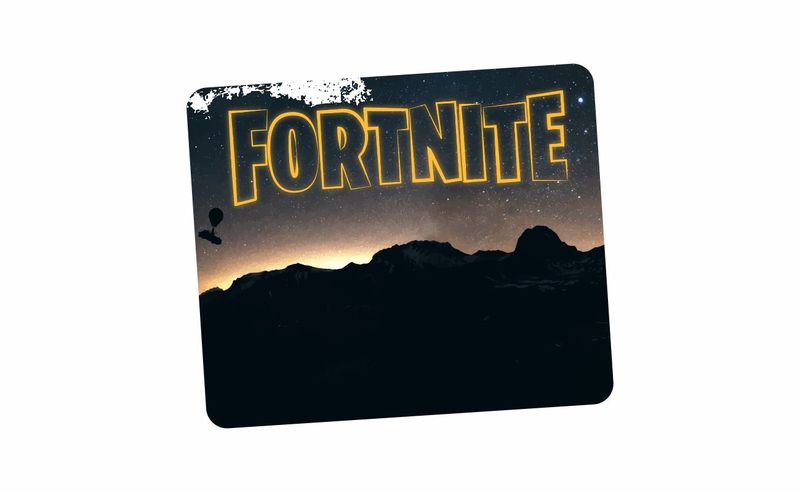 Fortnite Gold Mouse Pad