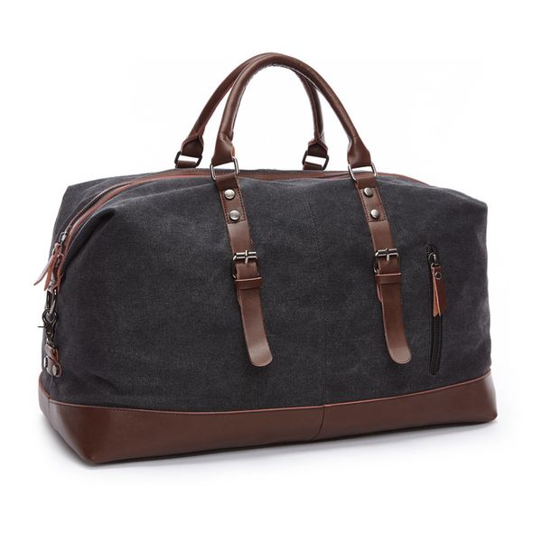 Casual Canvas Crossbody Shoulder Handbag - Large