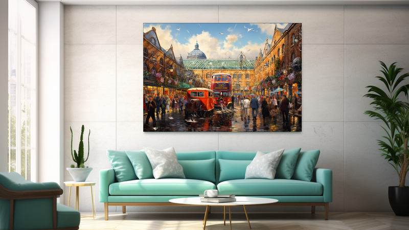 Canvas Wall Art - Covent Garden Market - JT0015