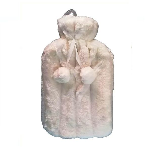Hot Water Bottle with luxurious soft cover