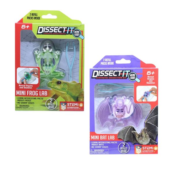 The Dissect-It Mini Lab with Magnifying Glass - Frog &amp; Bat