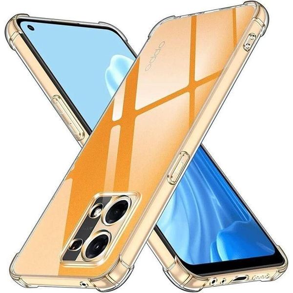 Clear Shockproof Cover compatible with Oppo Reno 7 4G &amp; Reno 8 4G