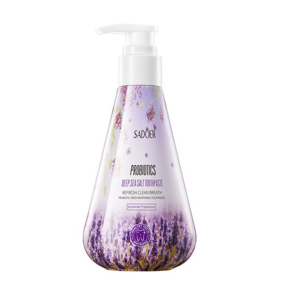 Sadoer Probiotics Deep Sea Salt Toothpaste (Lavender Fragrance)