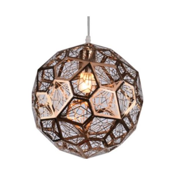 Scandinavian Pendant Light - Copper