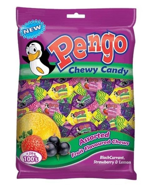 Pengo Chewy Candies 100s Assorted