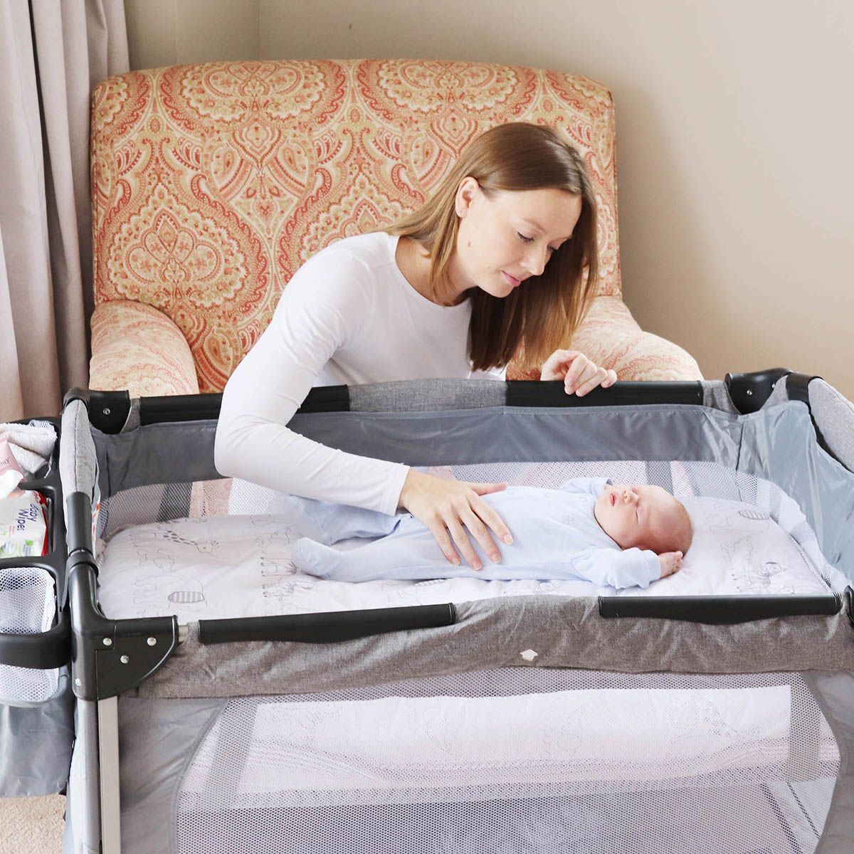 Snuggletime Nanotect Easy Breather Mattress Large Camp Cot