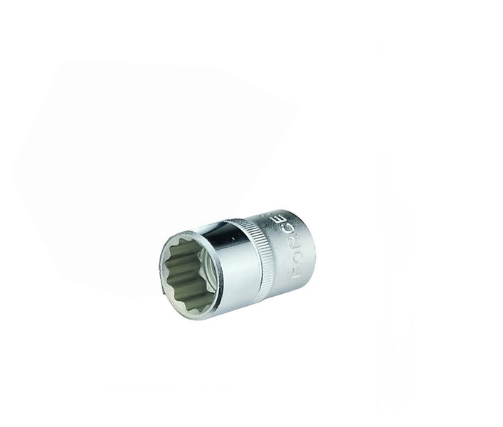 Force - 3/8 Inch Drive - 12Pt - Standard Socket - 18mm - 8 Pack