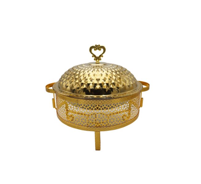 Gold Round Hanging Chafing Dish