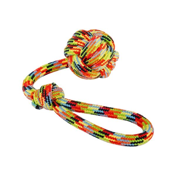 Interactive Rope Ball Dog Toy Set (3 Pack)