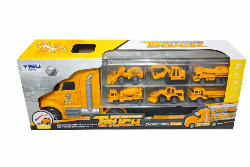 Slide Container Truck - Engineering Series Construction Play Set