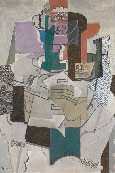 Picasso (Fruit Dish, Bottle and Violin) Poster