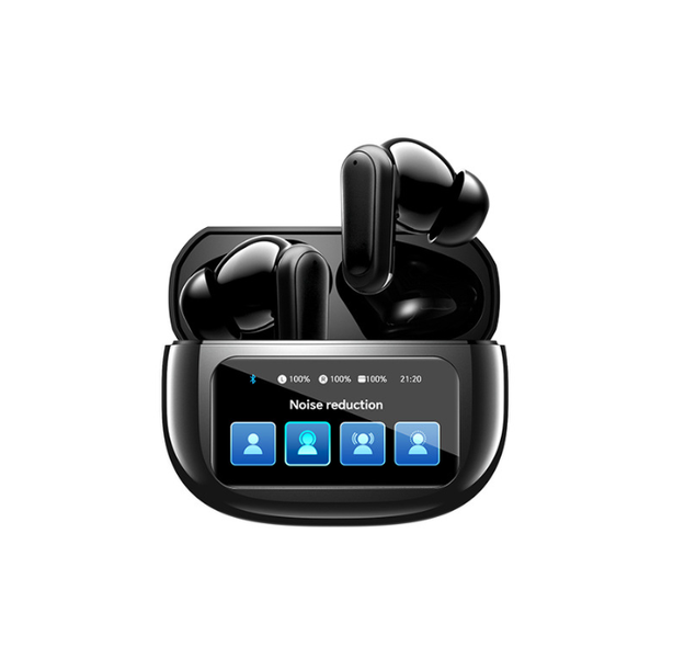 Cloud-Soft TWS Earbuds | Full-Color Screen Portable Smart Pod