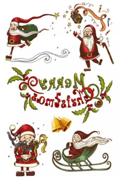 Tattoo Kids - Christmas Santa Clause
