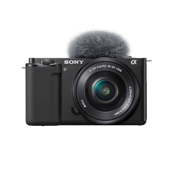 Sony ZV-E10 Mirrorless Camera with 16-50mm Lens (Black)