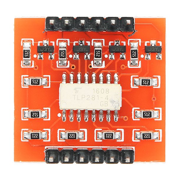 A87 4 roads opto-isolation module high-low level expansion board