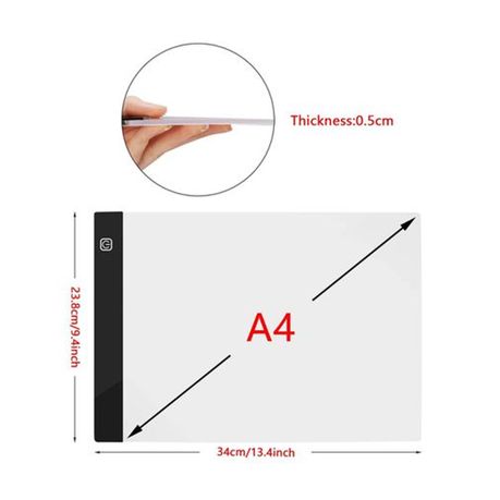 A4 Light Pad for Diamond Painting, Light Board, Tracing Light Box by  Magnetic for Weeding Vinyl, Ultra-Thin Copy Board with 3 Adjustable  Brightness