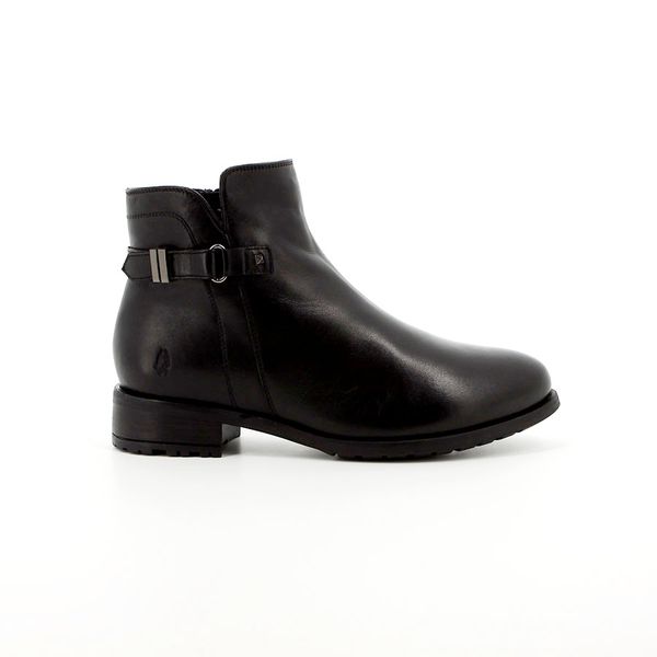 Hush Puppies Women's Mona Leather Burgundy Ankle Boot
