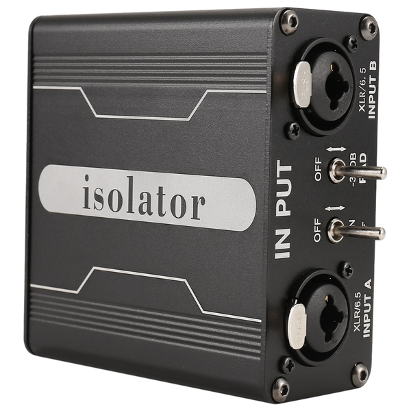 Gx200 Audio Isolator Dual-Channel 6.5 Xlr Mixer Compatible with Universal